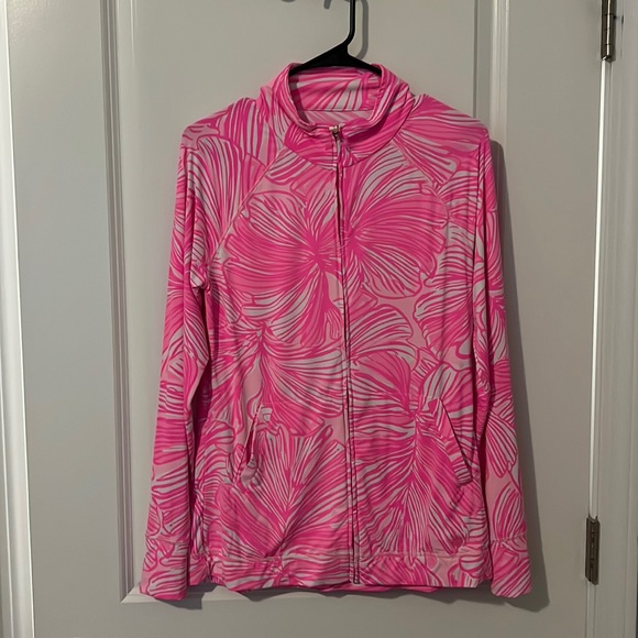 Lilly Pulitzer Tops - Lilly Pulitzer size medium shirt/jacket
